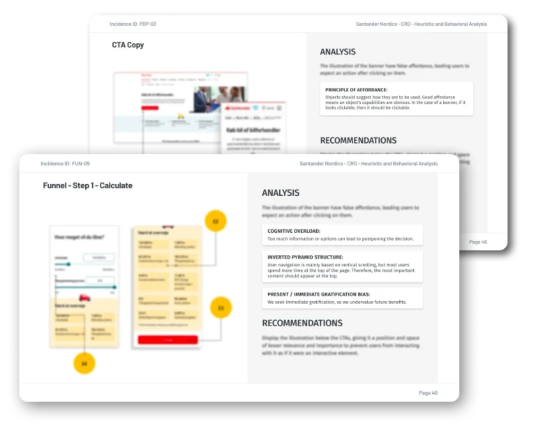 Heuristic Evaluation and Behavioral Insights