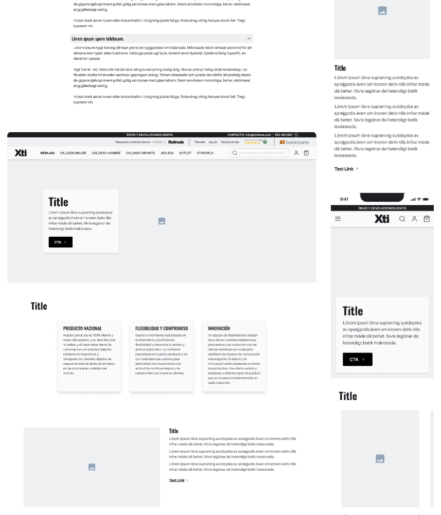 Wireframes Samples