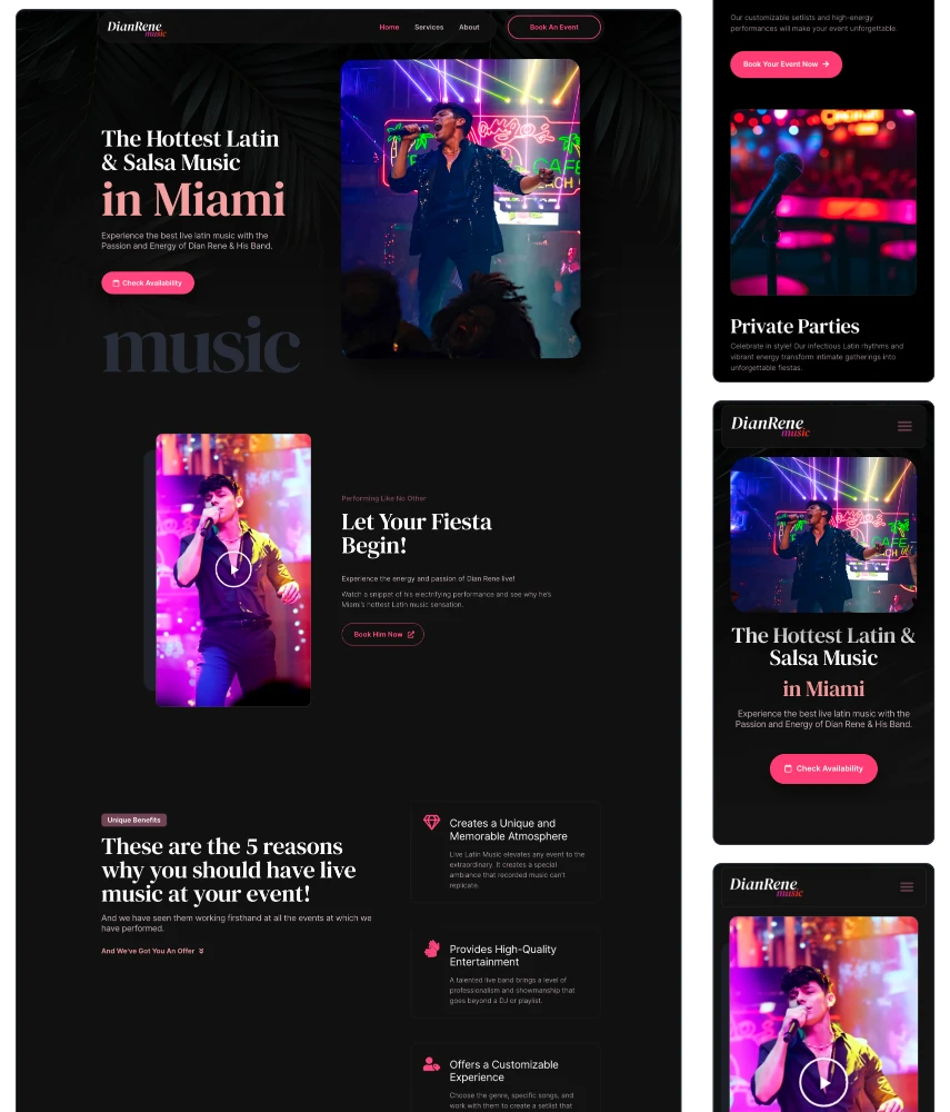 Website Visual Designs 1