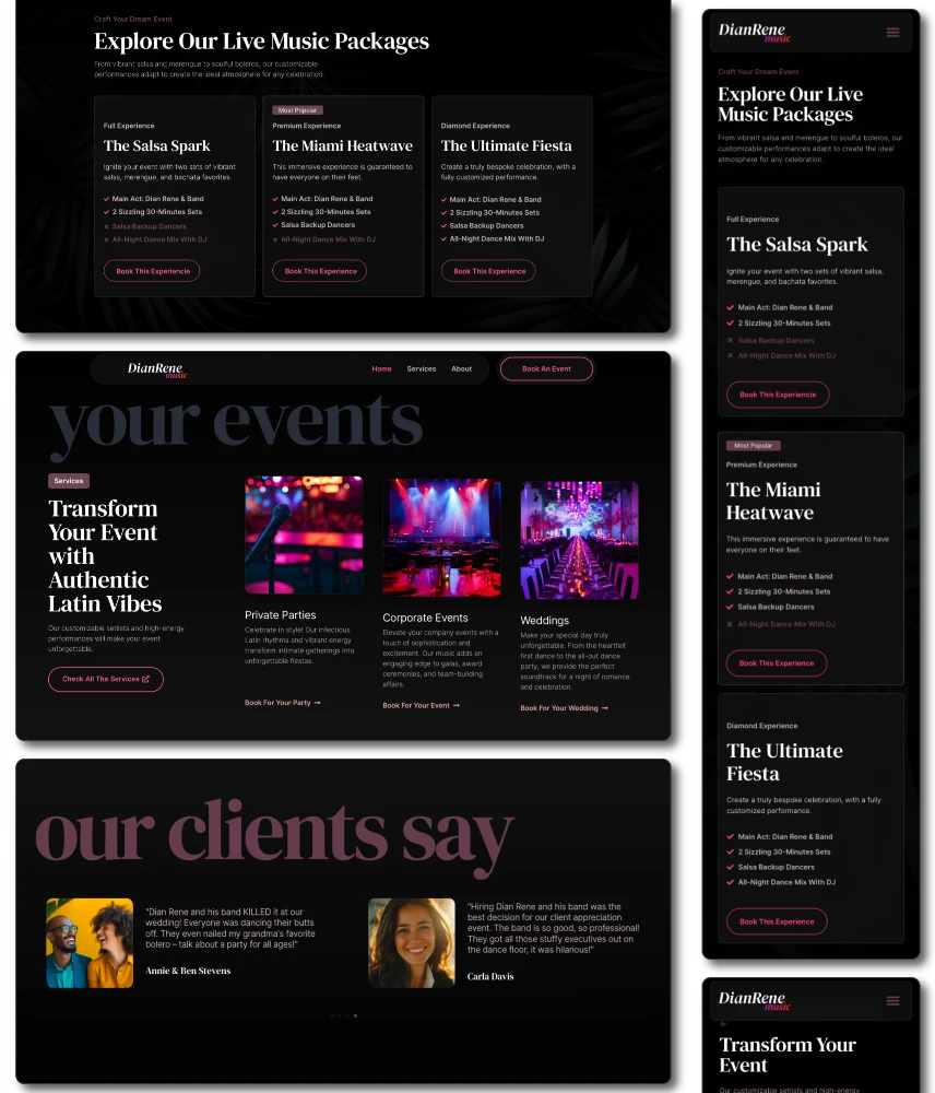 Website Visual Designs 2
